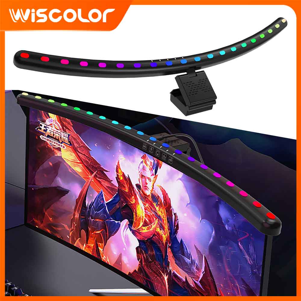 Desk Setup Pc - RGB Işık Çubuğu Monitör Akıllı Wifi