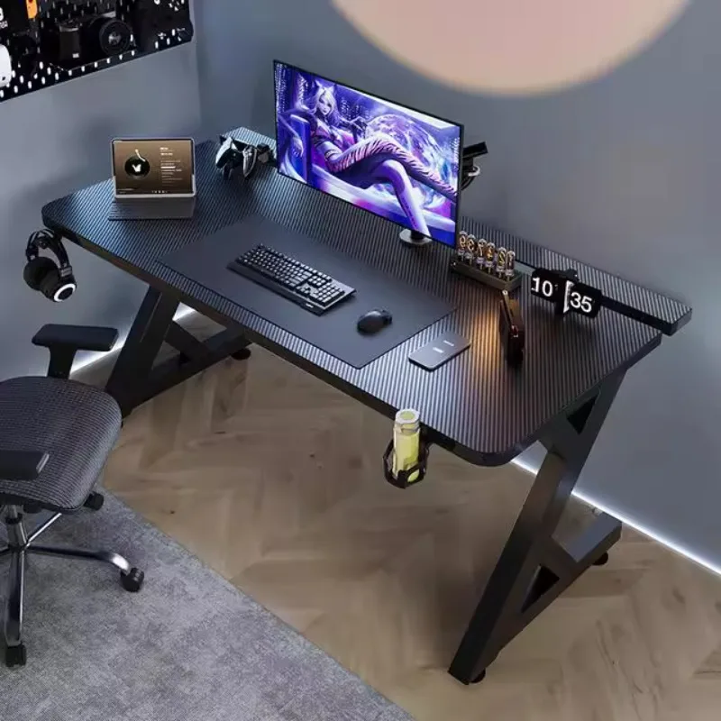 Desk Setup Pc - Q Minimalist Siyah Bilgisayar Masaları Tasarımı