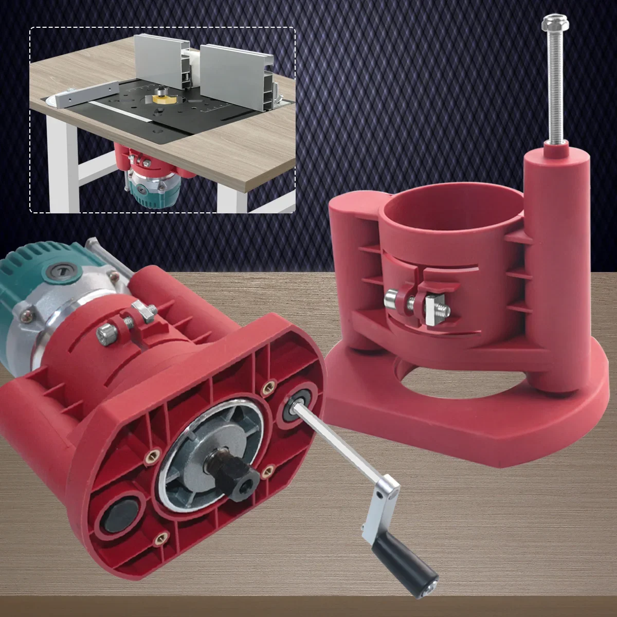 Desk Setup Design - Hassas Yönlendirici Kaldırma - Yönlendirici Masa