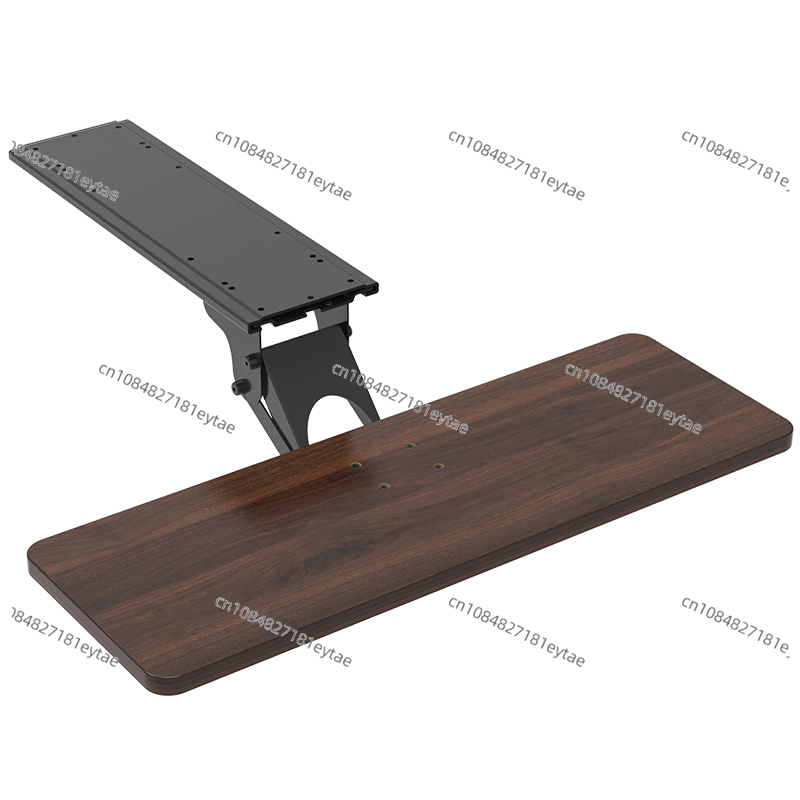 Desk Setup With Keyboard Tray - Ergonomik Masa Altı Klavye Rafı, Döner