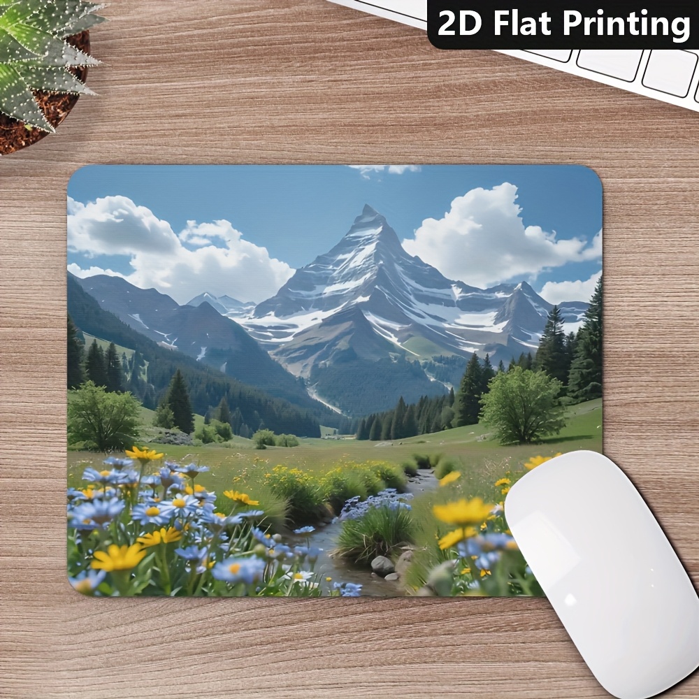 Desk Setup Pc - Oyun Ofisi Kaymaz Mouse Pad Manzaralı