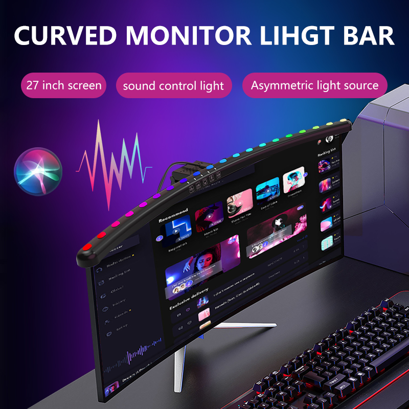 RGB Işık Çubuğu Monitör Akıllı - Desk Setup Pc incelemesi ve fiyatı