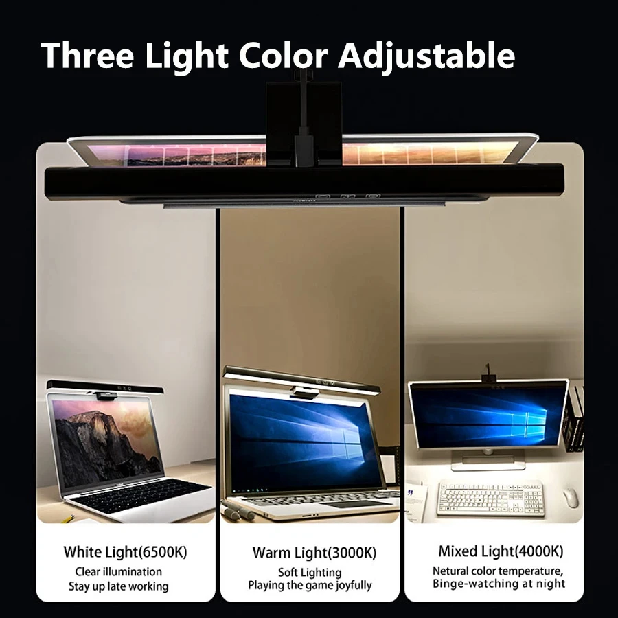 LED 33cm 50cm Monitör Işık Çub - Desk Setup Pc incelemesi ve fiyatı