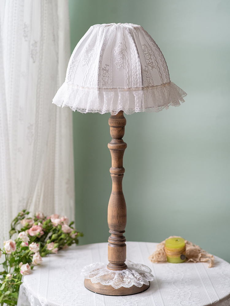 Avrupa katı ahşap masa lambala - Desk Setup White incelemesi ve fiyatı