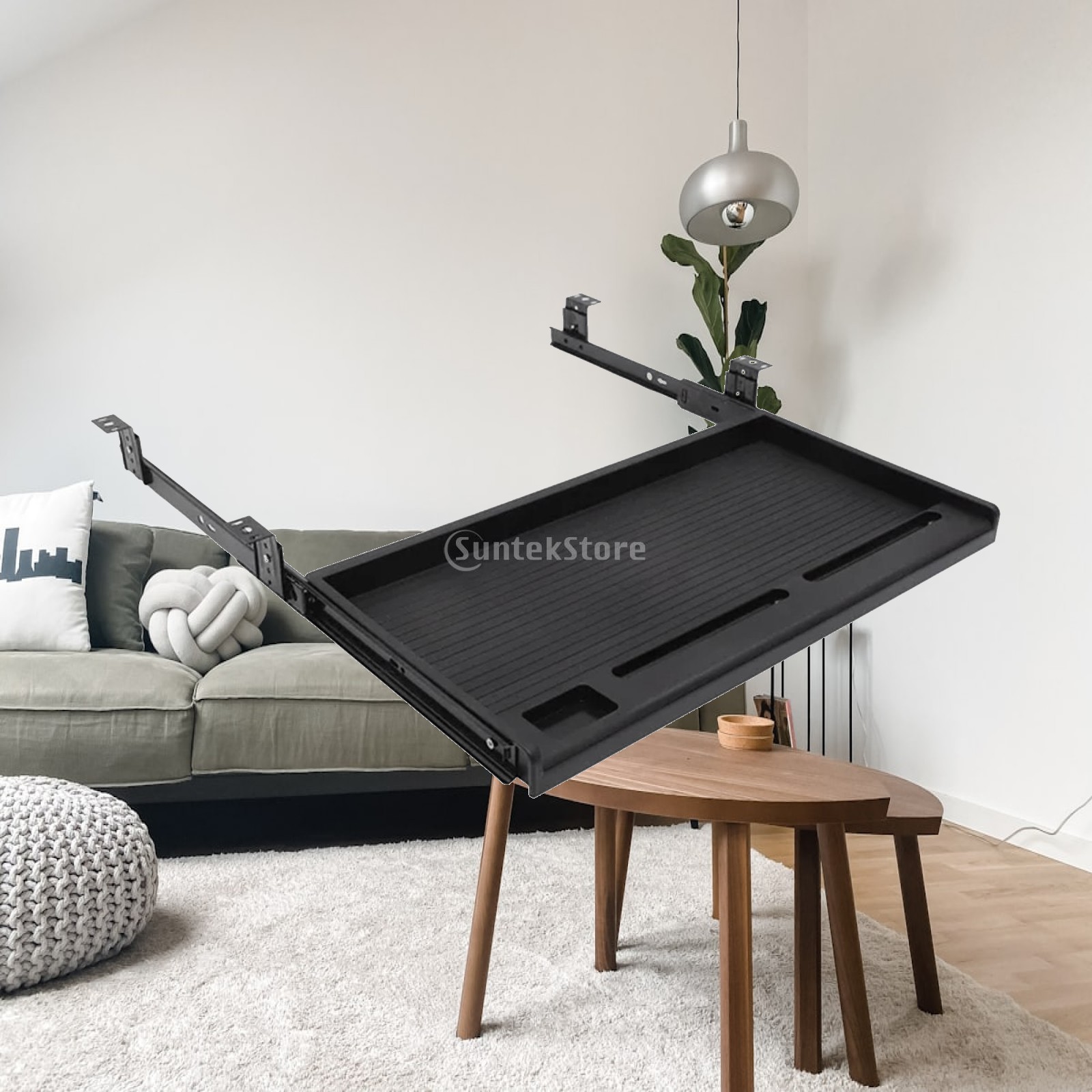 Çekmeceli Klavye Tepsisi, Ayar - Desk Setup With Keyboard Tray incelemesi ve fiyatı