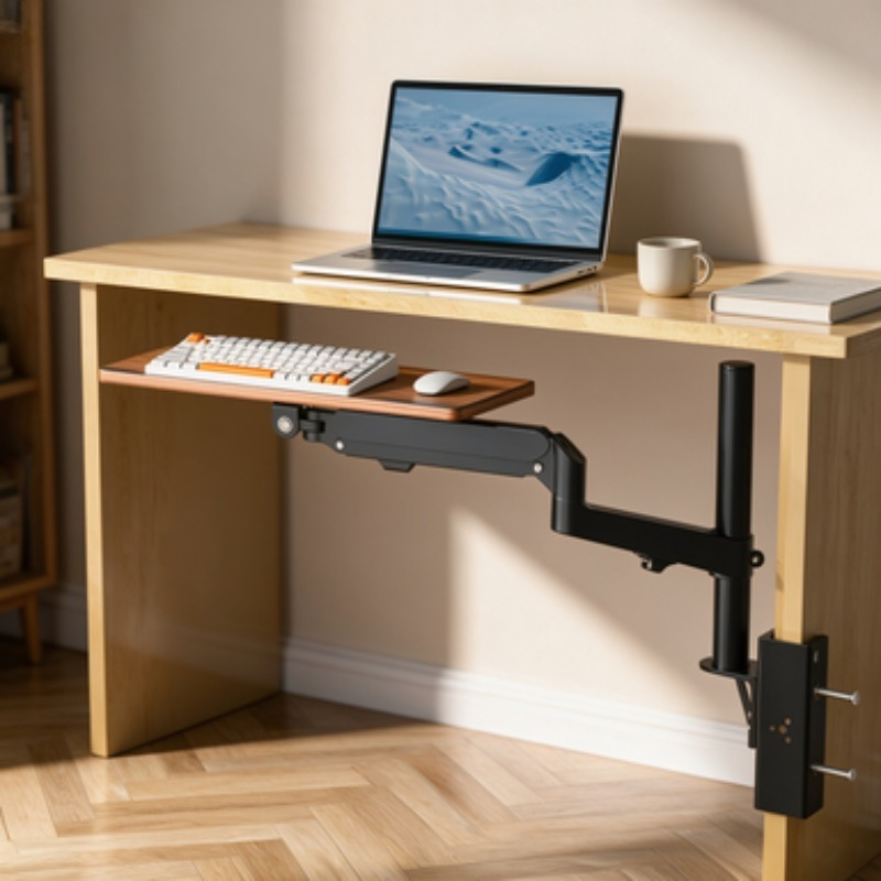 Masa Altı Klavye Sehpası Ofis  - Desk Setup With Keyboard Tray incelemesi ve fiyatı