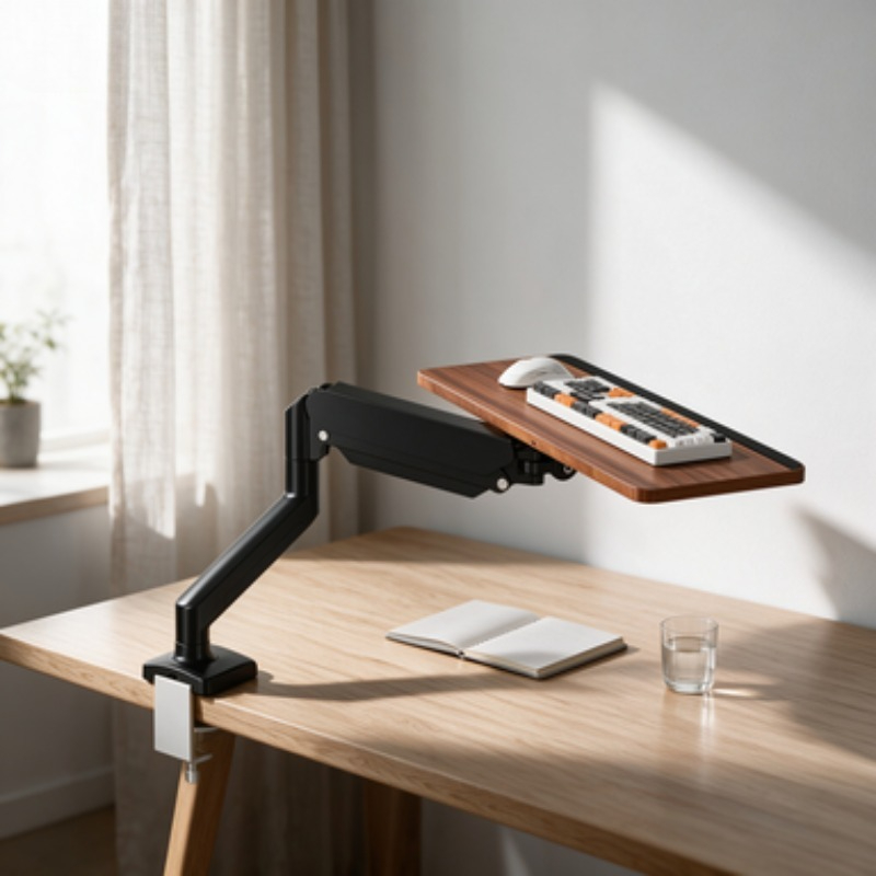 Masa Altı Klavye Sehpası Ofis  - Desk Setup With Keyboard Tray incelemesi ve fiyatı