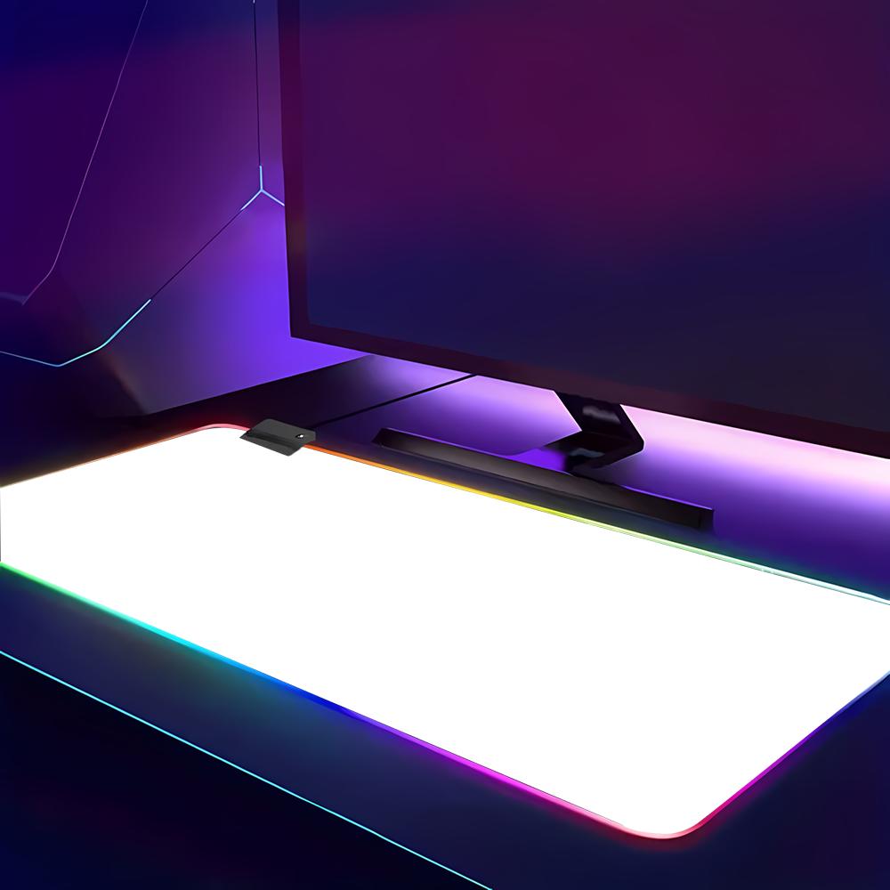 RGB HD Düz Renk Oyun Mouse Pad - Desk Setup With Keyboard Tray incelemesi ve fiyatı