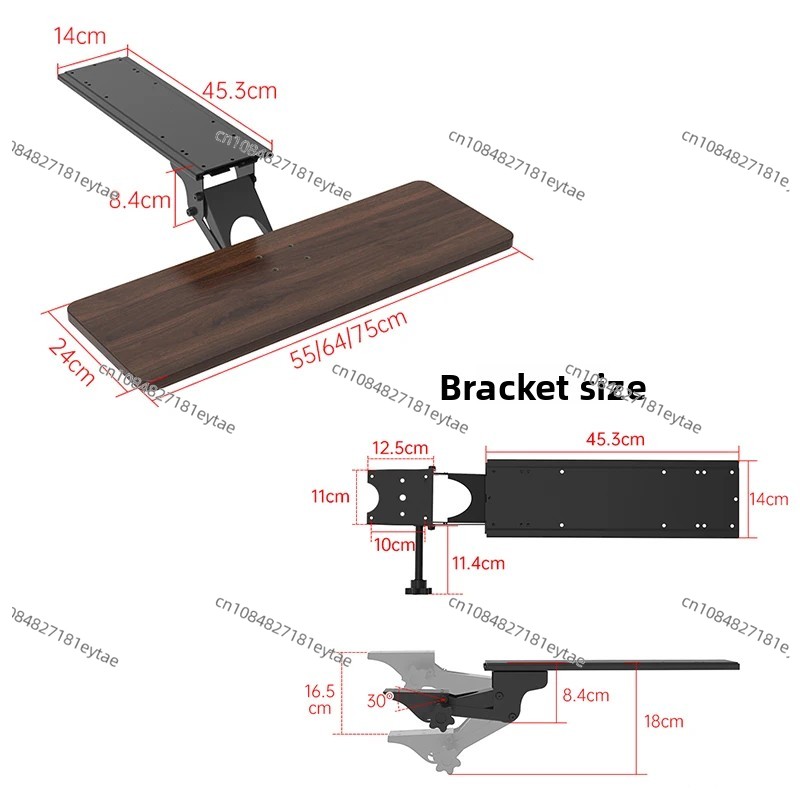 Ergonomik Masa Altı Klavye Raf - Desk Setup With Keyboard Tray incelemesi ve fiyatı