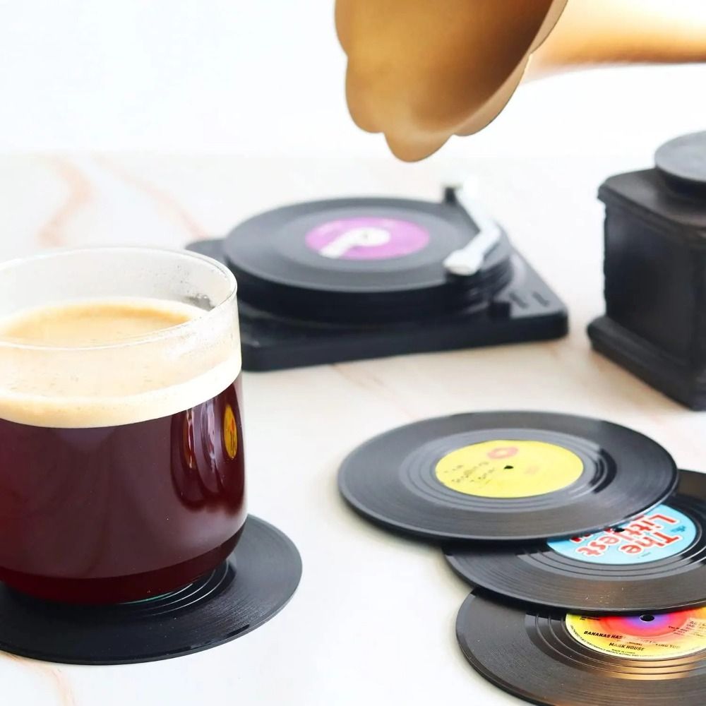 2/4/6 adet Retro vinil kayıt f - Desk Setup Retro incelemesi ve fiyatı