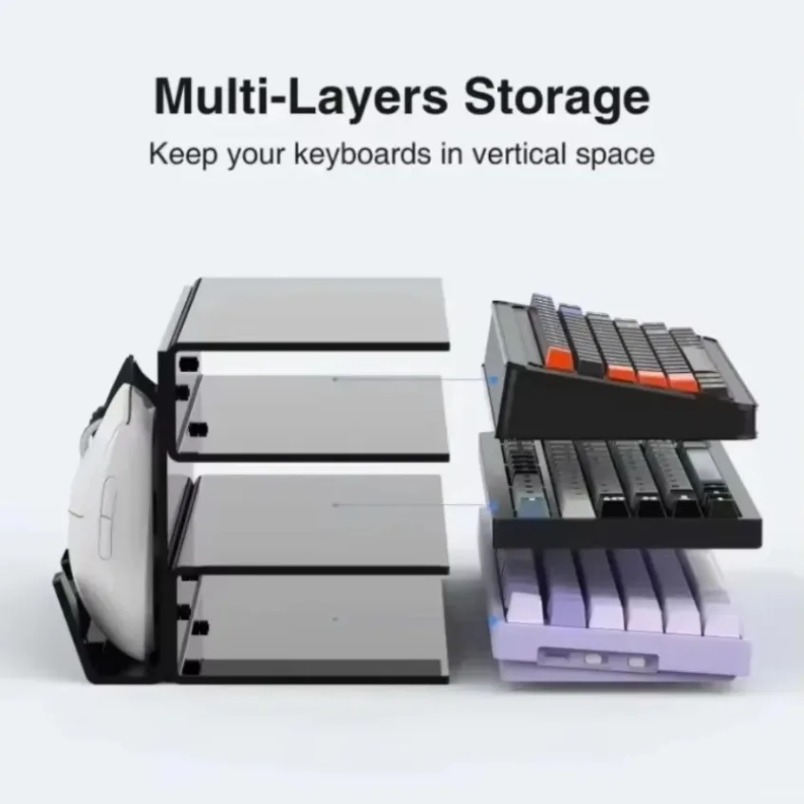 Klavye Ekran Standı 3 Katmanlı - Desk Setup Design incelemesi ve fiyatı