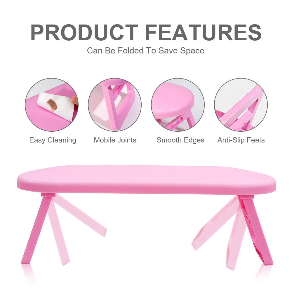 Pembe/Beyaz Taşınabilir Tasarı - Desk Setup White incelemesi ve fiyatı