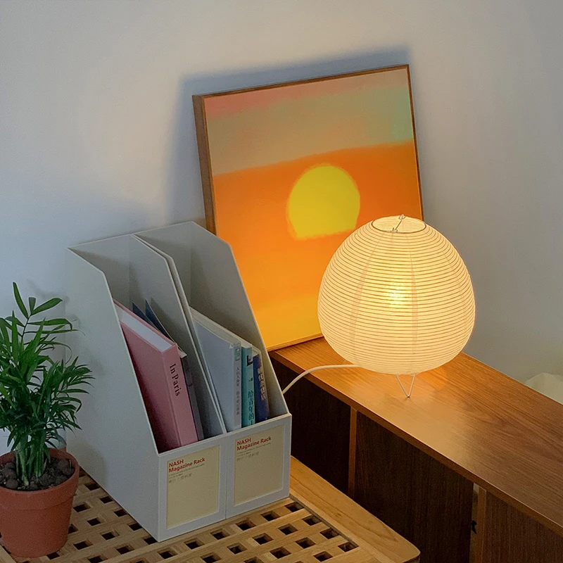 Japon Pirinç Kağıdı Fener Led  - Desk Setup White incelemesi ve fiyatı