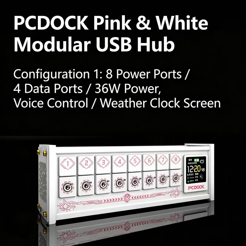 PCDOCK Blok USB Masaüstü Güç Ş - Desk Setup Design incelemesi ve fiyatı