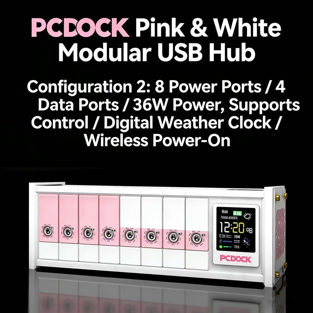 PCDOCK Blok USB Masaüstü Güç Ş - Desk Setup Design incelemesi ve fiyatı