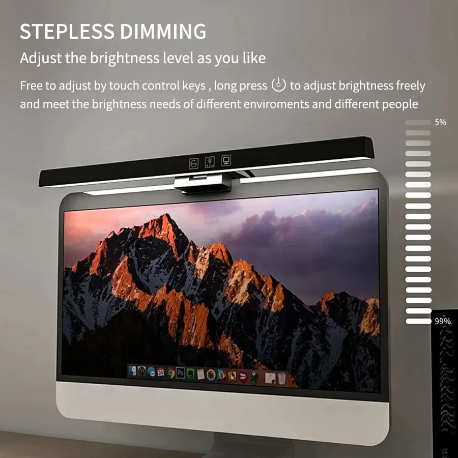 33cm 50cm LED Monitör Işığı Ok - Desk Setup Tech incelemesi ve fiyatı